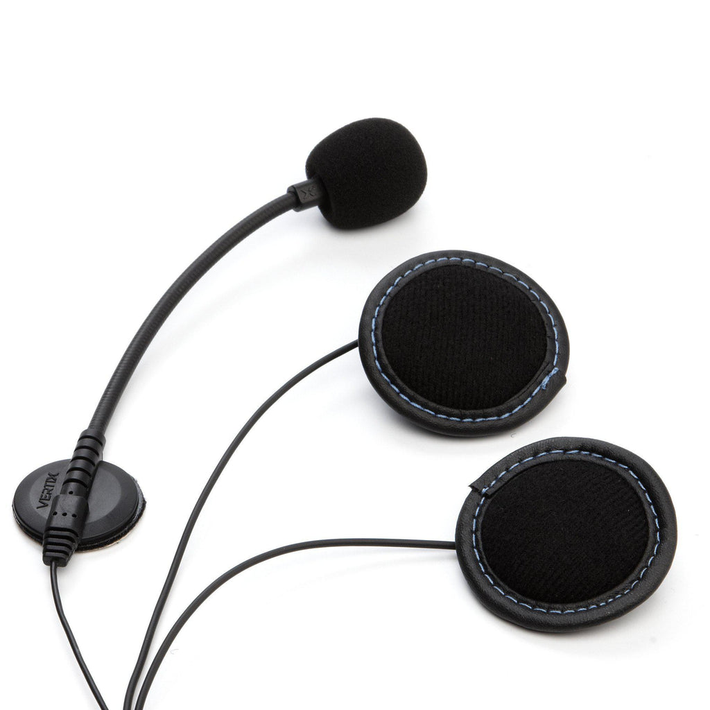 bike helmet with microphone RAPTOR-i Boom Mic Speaker Headset for Open Face Helmet (RTR-BS-02)