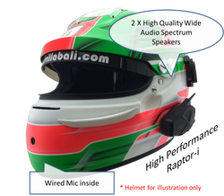 VERTIX Full Face Motorcycle Intercom