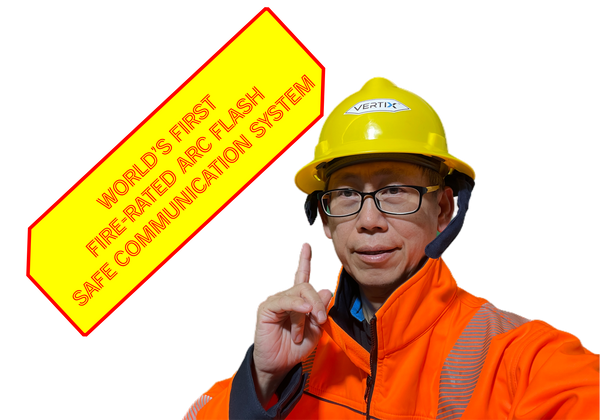 ACTIO FR PRO - Safety Helmet Communication for Arc Flash Environment: Industrial Intercom