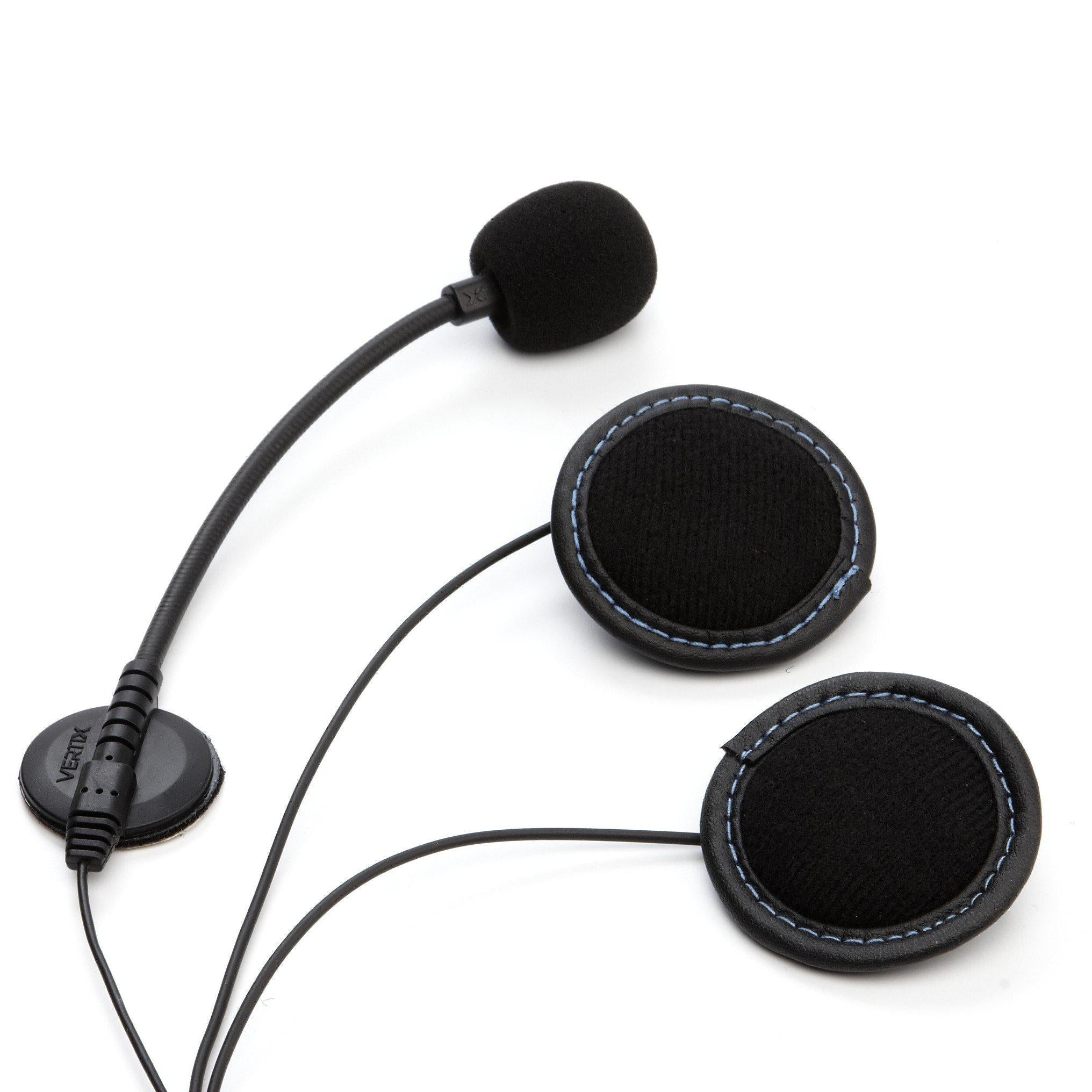 RAPTOR-i Boom Mic Speaker Headset for Open Face Helmet (RTR