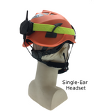 with Single-Ear Headset