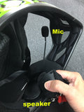 VERTIX Velo Downhill intercom Speaket & Mic in helmet