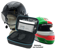 VERTIX Motorcycle Helmet Intercom in custom gift case