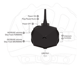 SPORTIVO Snow - Skier with helmet (SP Series) : Ski Intercom for Communication